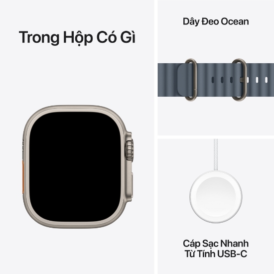 Apple Watch Ultra 2 GPS + Cellular 49mm Titanium TiTan (2025) - Ảnh 4