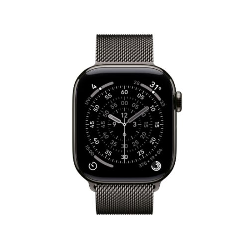 Apple Watch Series 11 Titanium Black (GPS + Cellular) 42mm | Milanese Loop